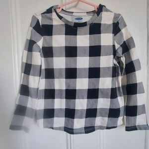Old Navy Buffalo Plaid Long Sleeve T-Shirt 4t